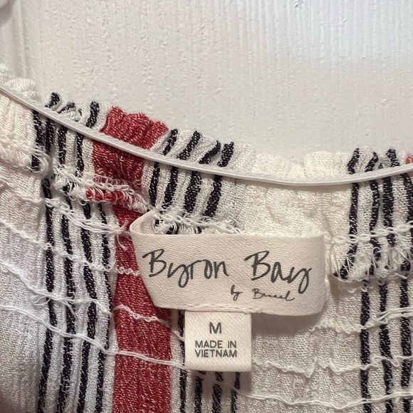 Byron Bay ladies cold shoulder blouse - Picture 2 of 2